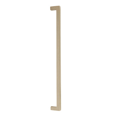 Emtek Rustic Modern 18" C-C Appliance Pull in Tumbled White Bronze