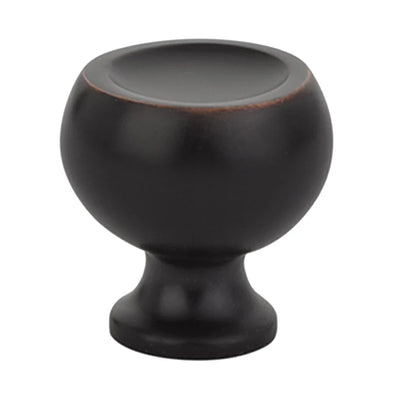 Emtek Atomic 1" Knob in Oil Rubbed Bronze