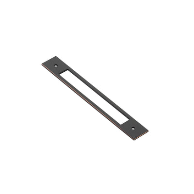 Emtek Modern Back Plate Back Plate for 6" Pull (shown in Oil Rubbed Bronze)