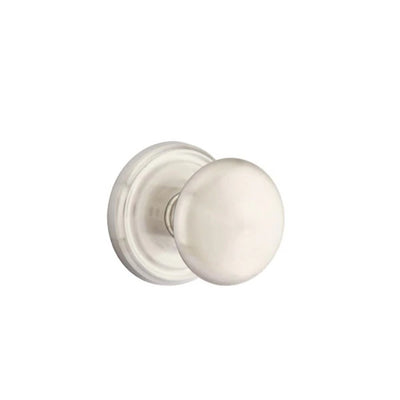 Emtek Providence Knob with Regular Rosette in Satin Nickel