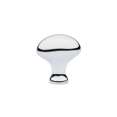 Emtek Egg 1-1/4" Knob in Polished Chrome