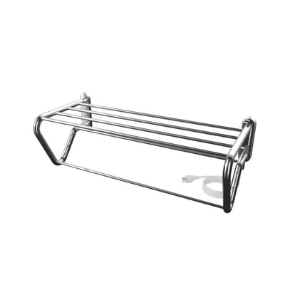 24"x9" Kontour Turn Electric Plug-In Towel Warmer - Chrome