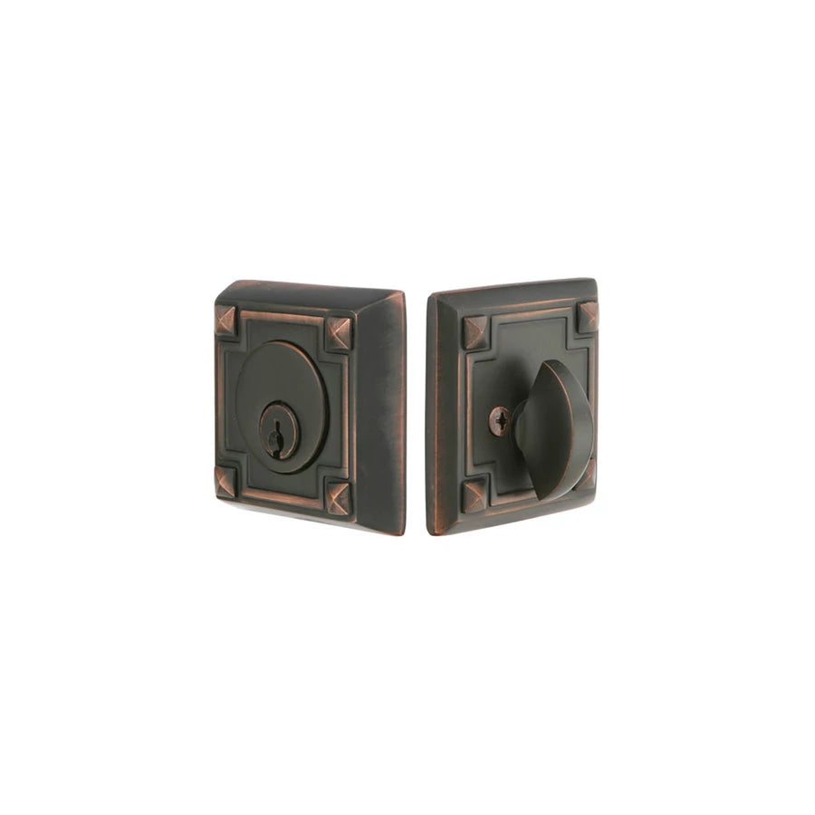 Emtek Arts and Crafts Deadbolt