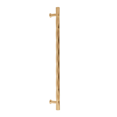 Emtek Tribeca 18" C-C Appliance Pull in Satin Brass