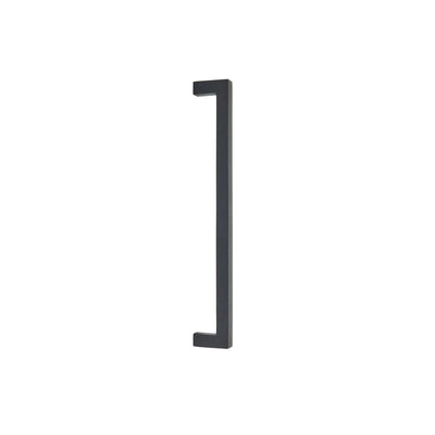 Emtek Rustic Modern 12" C-C Appliance Pull in Flat Black Bronze
