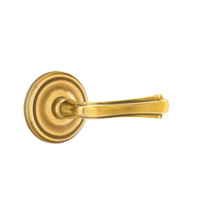 Emtek Wembley Lever with Regular Rosette in French Antique