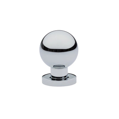 Emtek Globe Knob in Polished Chrome