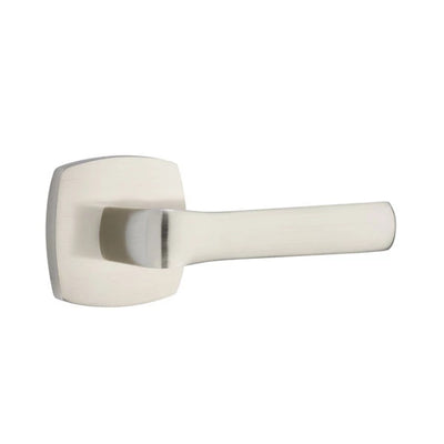 Emtek Spencer Lever with Urban Modern Rosette in Satin Nickel