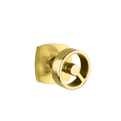 Emtek Spoke Knob with Urban Modern Rosette in French Antique