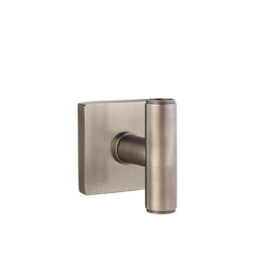 Emtek Ace Knob with Square Rosette in Pewter