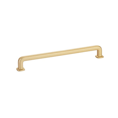 Emtek Westridge 8" C-C Pull in Satin Brass