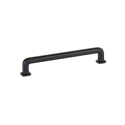 Emtek Westridge 6" C-C Pull in Flat Black