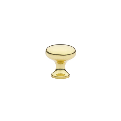 Emtek Providence 1" Knob in Polished Brass