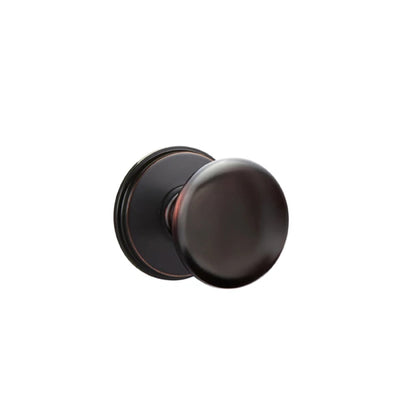 Emtek Providence Knob with Watford Rosette in Oil Rubbed Bronze