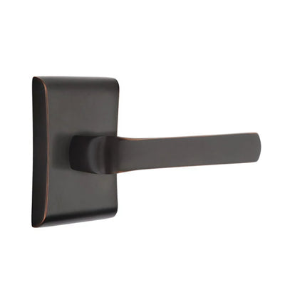 Emtek Spencer Lever with Neos Rosette in Oil Rubbed Bronze