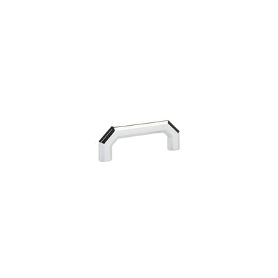 Emtek Riviera 3-1/2" C-C Pull in Polished Chrome