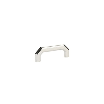 Emtek Riviera 3-1/2" C-C Pull in Polished Nickel