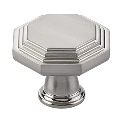 Emtek Midvale 1-3/4" Knob in Satin Nickel