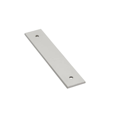 Emtek Art Deco Rectangular Back Plate for 4" Pull in Polished Nickel