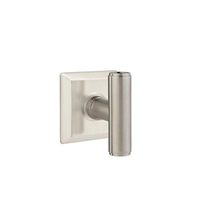 Emtek Ace Knob with Quincy Rosette in Satin Nickel