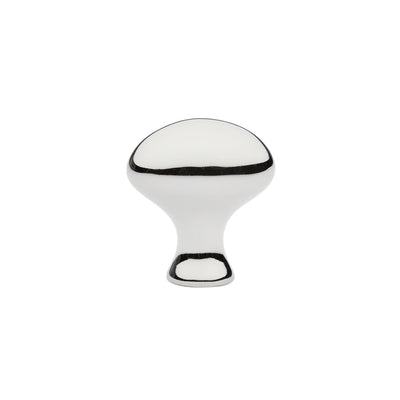 Emtek Egg 1-1/4" Knob in Polished Nickel
