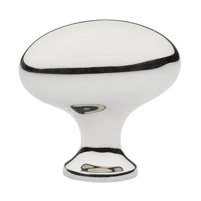 Emtek Egg 1-3/4" Wardrobe Knob in Polished Nickel