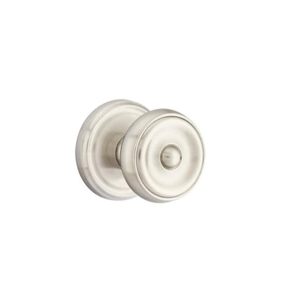 Emtek Waverly Knob with Regular Rosette in Satin Nickel