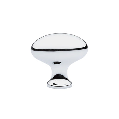 Emtek Egg 1-3/4" Wardrobe Knob in Polished Chrome