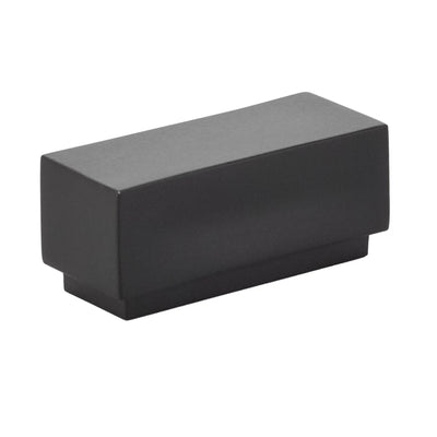 Emtek Cinder 2-1/4" Knob in Flat Black