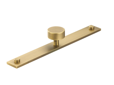 Armac Martin MIX Plain Cabinet Knob & Backplate