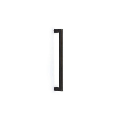 Emtek Sandcast Bronze Rail 12" C-C Appliance Pull in Medium Bronze