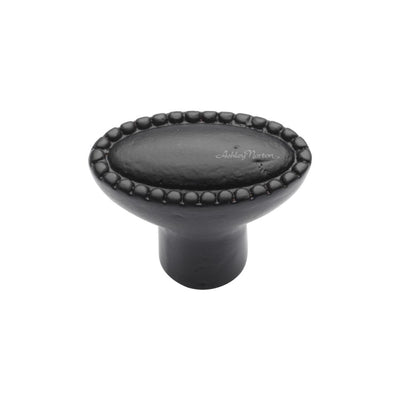 Ashley Norton 3621 Opal Knob in Matte Black