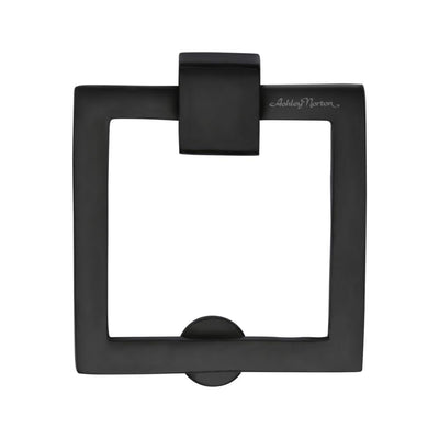 Ashley Norton MT6311 Square Drop Pull in Flat Black