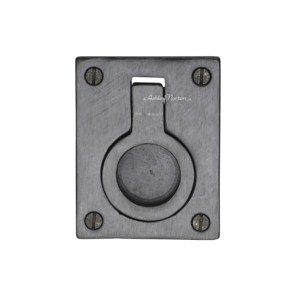 Ashley Norton 1166 Flush Ring Pull in Dark Bronze