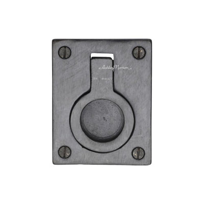 Ashley Norton 1166 Flush Ring Pull in Dark Bronze