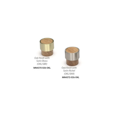 Ashley Norton MN4370 Wick Knob in Oak