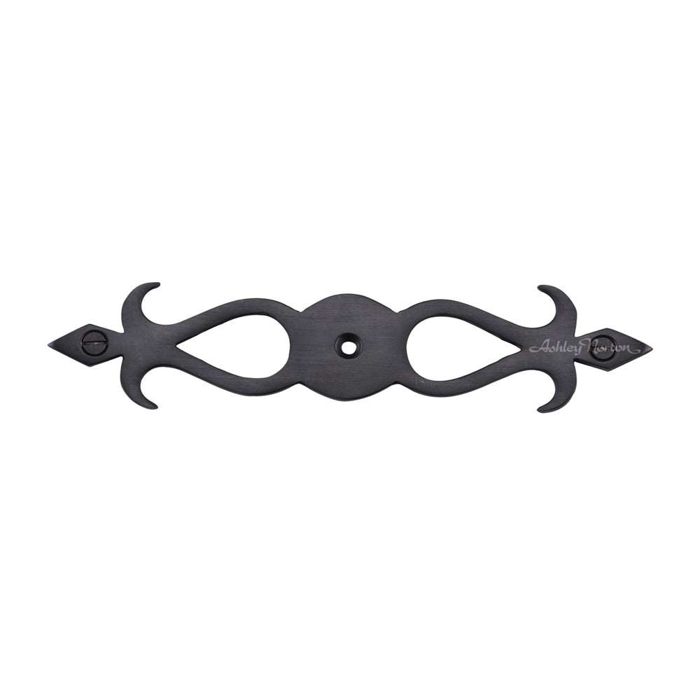 Ashley Norton MT42FL Fleur-de-Lis Backplate in Dark Oil Rubbed