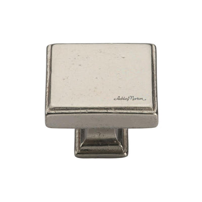 Ashley Norton 3899 Miles Knob in White Bronze