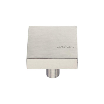 Ashley Norton MT3685 Square Knob in Satin Nickel