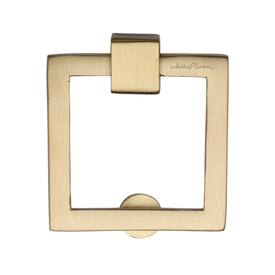 Ashley Norton MT6311 Square Drop Pull in Satin Brass