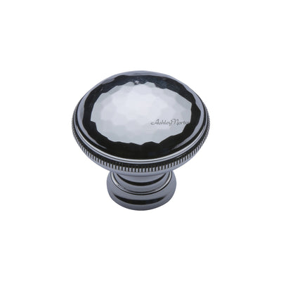 Ashley Norton MT4545 Hammered Knob in Polished Chrome