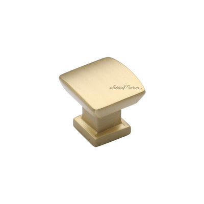 Ashley Norton MT4382 Hudson Cabinet Knob in Satin Brass