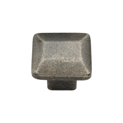 Ashley Norton 3625 Trapezoidal Knob in Medium White Bronze