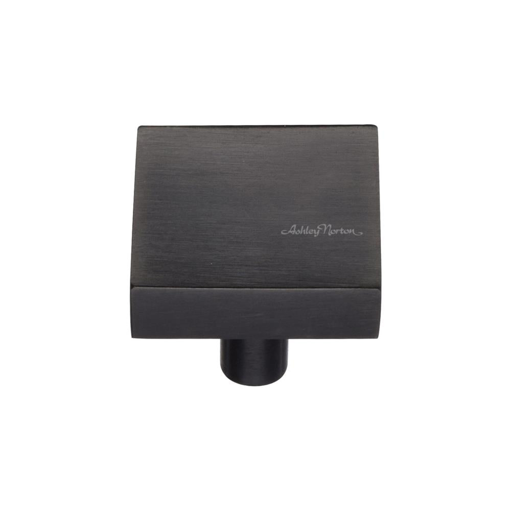 Ashley Norton MT3685 Square Knob in Dark Oil Rubbed