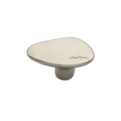Ashley Norton 3920 Oblong Stone Knob in White Bronze