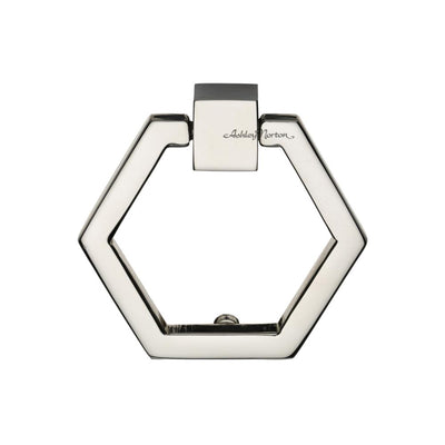 Ashley Norton MT6334 Open Hex Drop Pull in Polished Nickel