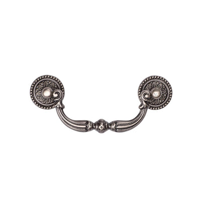 Ashley Norton MB3085 Orante Drop Pull in Distressed Pewter