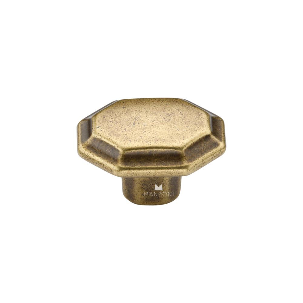 Ashley Norton MG0832 Avenue Knob in Antique Florence