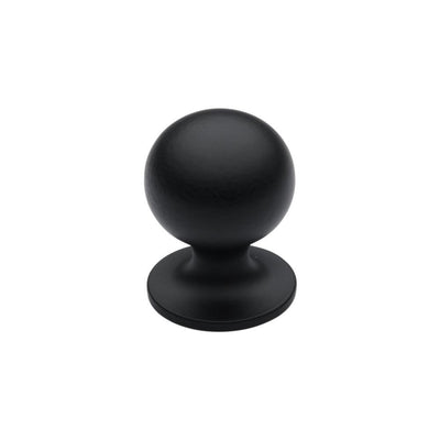 Ashley Norton MT8321 Orb Knob in Flat Black