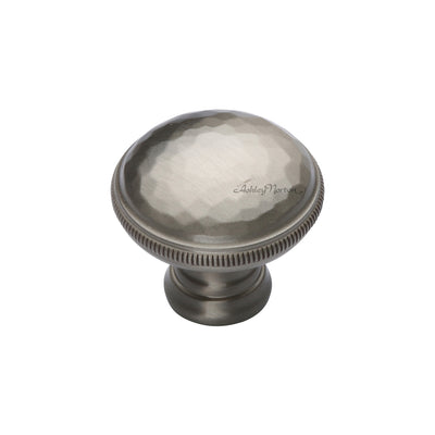 Ashley Norton MT4545 Hammered Knob in Satin Nickel